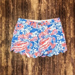 Lilly Pulitzer Buttercup Shorts- Pop Pop G…